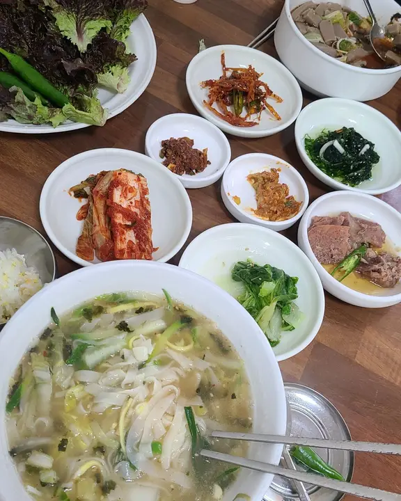 옥동손국수