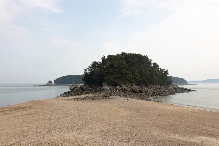 선재도 목섬
