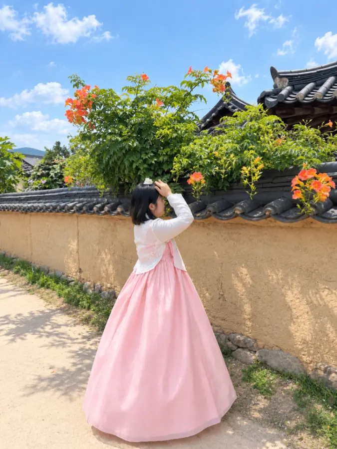 안동 여행자 사진