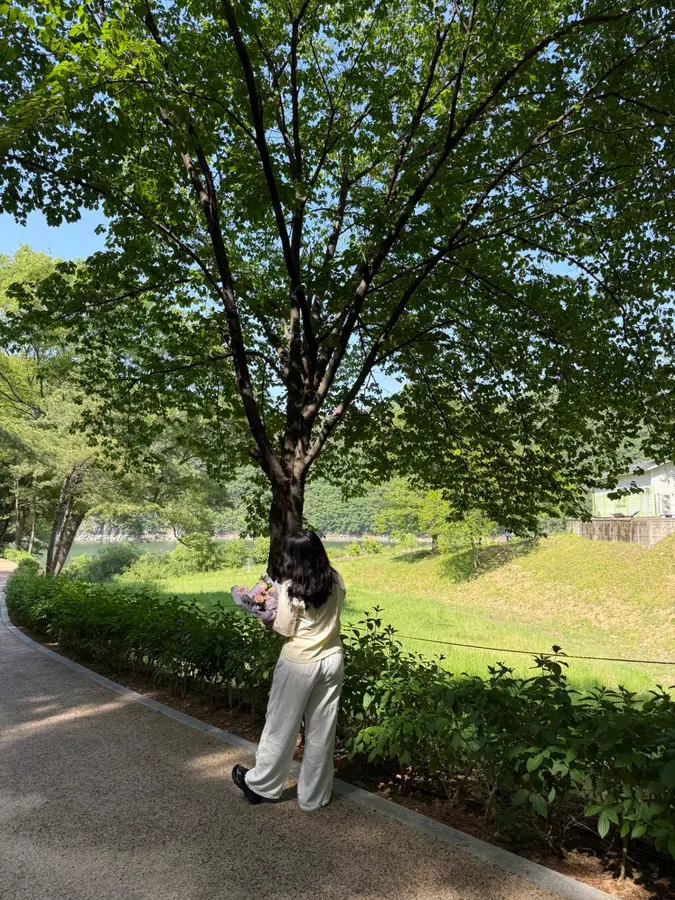 옥천 여행자 사진